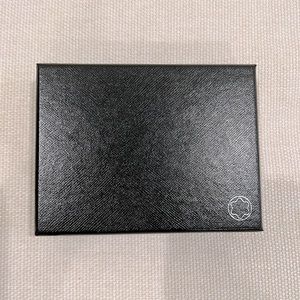 Mont Blanc empty box of card holder. Mint condition